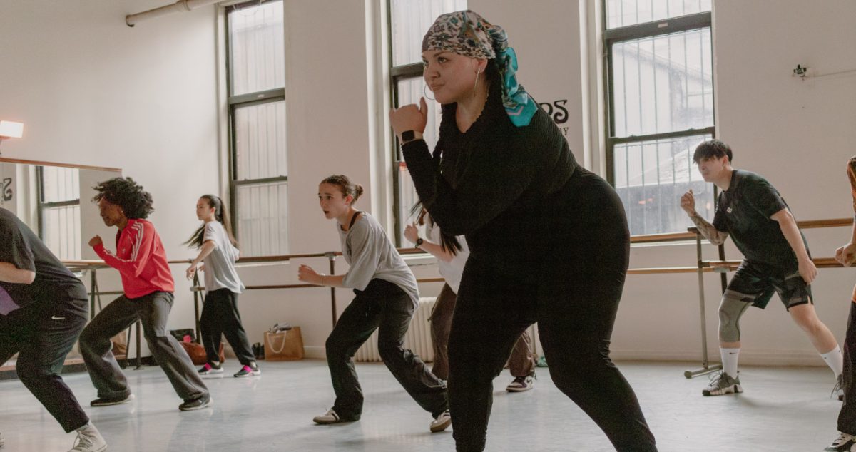 Adult jazz dancers taking a Basic Adult Dance Workshops
