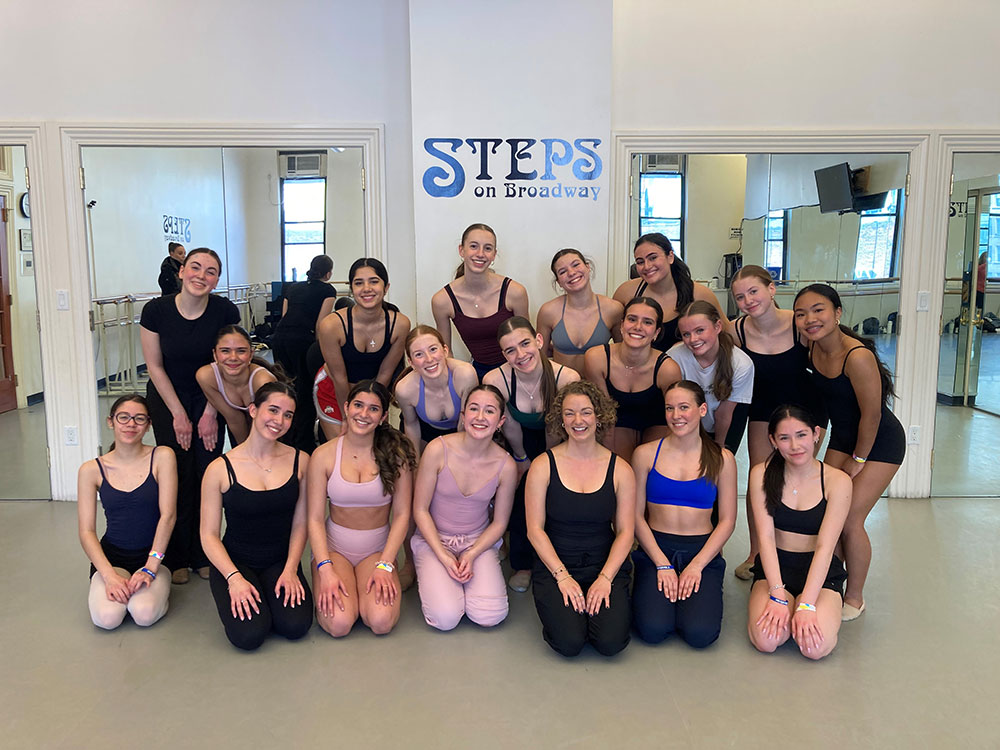 Group dance class visit with Brightspark Travel-Ontario School of Ballet with Cori Jo Swanson 3/13/25