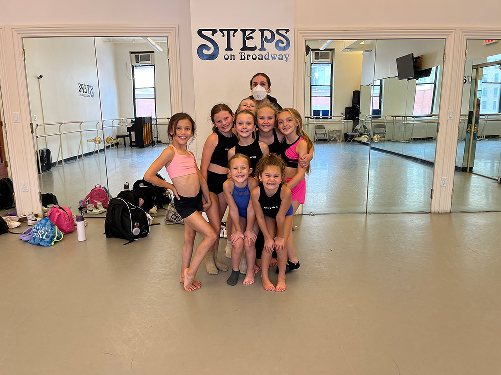 Group dance class visit from OM Grown Dance Studios with Emily Bufferd 7/13/25