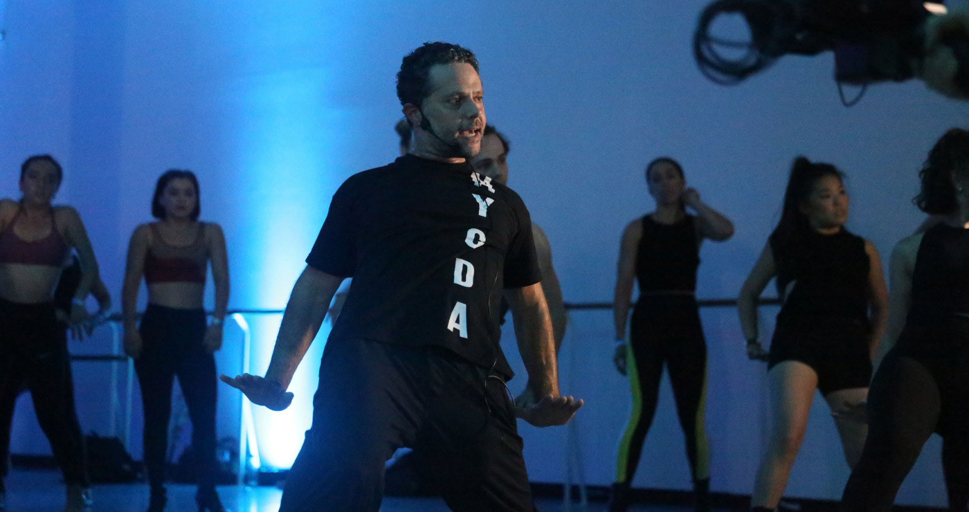 Dance class at Steps