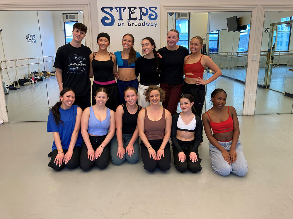 Group dance class visit from The Collective Performing Arts Center with Cori Jo Swanson 4/11/25